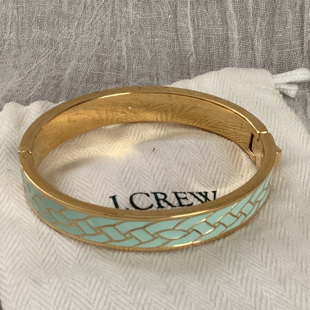 J. CREW - Braided Enamel Hinge Bracelet